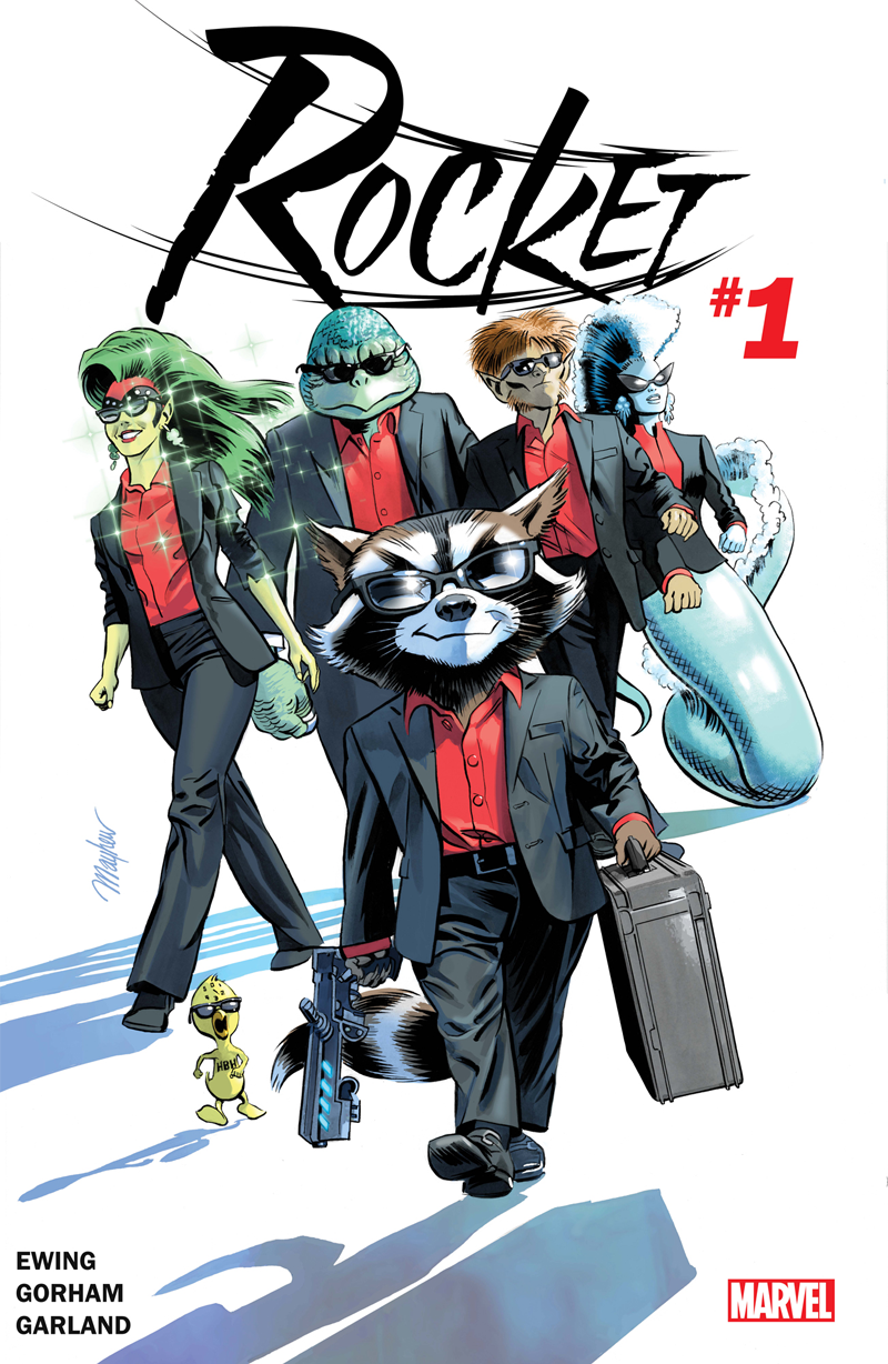 Illustration for article titled Rocket Raccoon's New Comic Series Is a Scifi Heist Caper